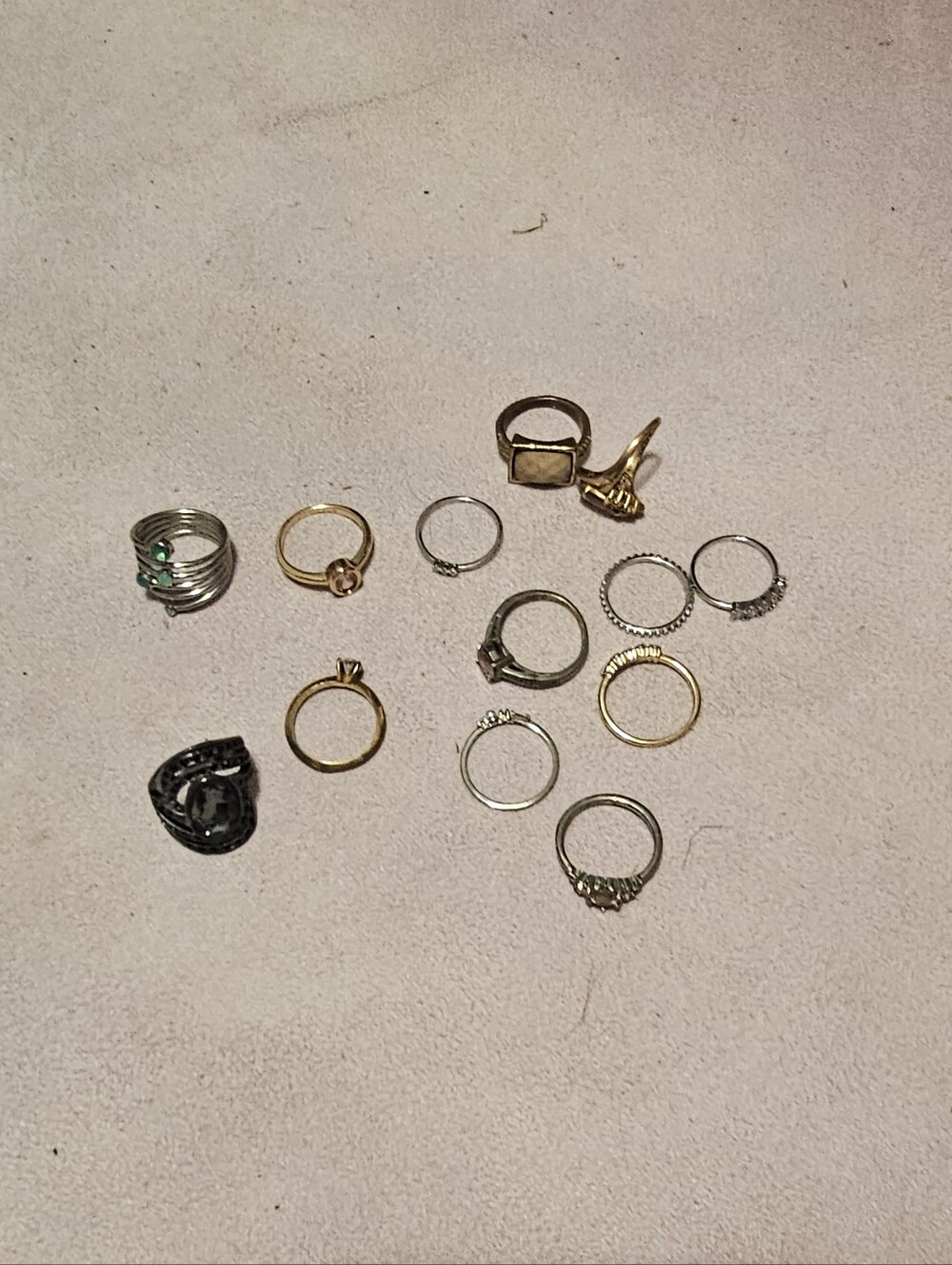 Lot Of 13 Rings